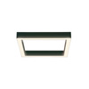 CEILING LIGHT SQUARED LED 72W BLACK (18148-B Zambelis) - Zambelis