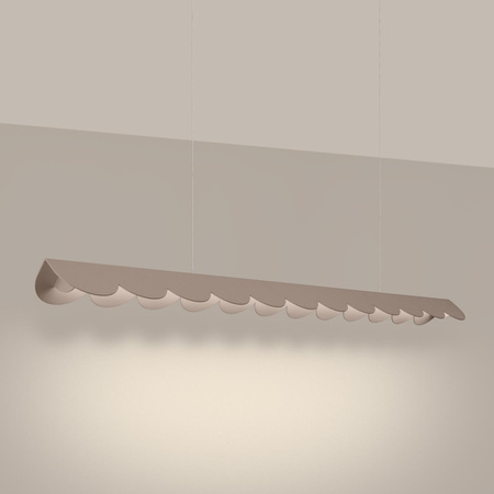 Lampa wisząca BISCUIT taupe LED 3000K (TH.561) - Thoro Lighting