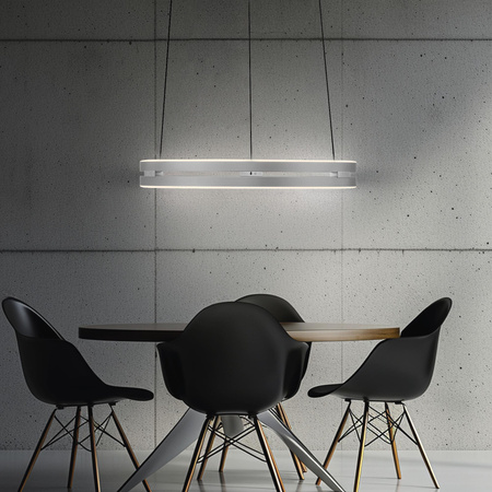 PURE E-LOOP LAMPA WISZĄCA ALUMINIUM (2550-95) - Paul Neuhaus