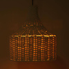 Lampa wisząca Boho bawełniana o wymiarach  38x38x142cm (102392) - DIJK