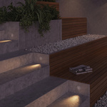 Lampa schodowa Lock (O014SL-L3W3K) - Maytoni