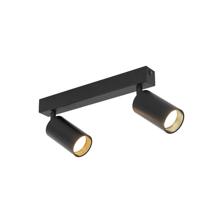 Reflektory na listwie AMIS BLACK  LAMPA SUFITOWA 2 (10633) - TK Lighting
