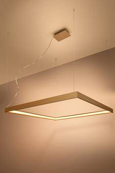 Żyrandol NELYA M złoty LED 3000K (TH.149) - Thoro Lighting