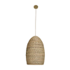 PENDANT LAMP E27 MAX 20W RATTAN NATURAL (23195 Zambelis) - Zambelis