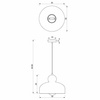 Lampa Wisząca HARALD GOLD/NAVY BLUE 1xE27 (MLP7695) - Milagro
