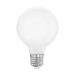 Żarówka mleczna G80 E27 7W, LED 2700K (110038 - Eglo)