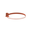 Plafon RIO 78 ochra czerwona LED 3000K (TH.412) - Thoro Lighting