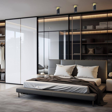 Lampa sufitowa NEO BLACK GOLD DOWNLIGHT 1xGU10 (ML0278) - Milagro