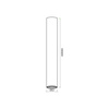 GENESIS SPOT WHITE 1xGU10 40cm (ML0391) - Milagro