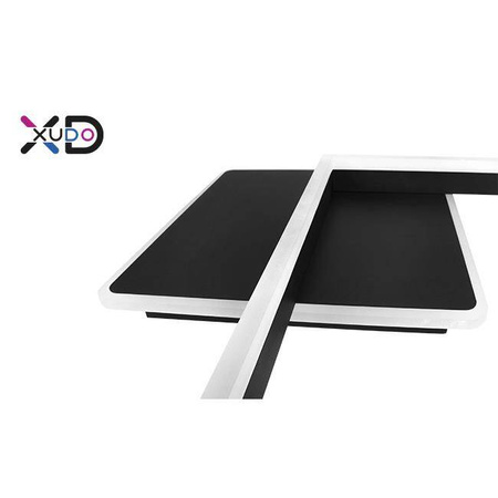 Lampa sufitowa LED 40W 55x47cm 4000K czarny (XD-LA122) - Xudo