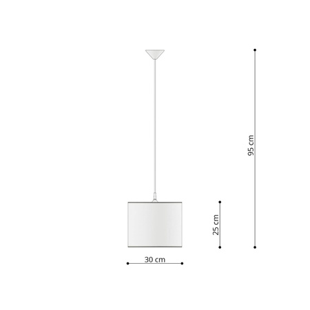 Lampa wisząca do pokoju dziecka bajkowy wzór JEDNOROŻEC 30 (SL.1412) - Sollux Lighting