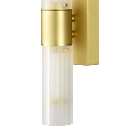 Lampa ścienna SOLO LED biało złota 60 cm (ST- 9859W1 gold) - Step into Design