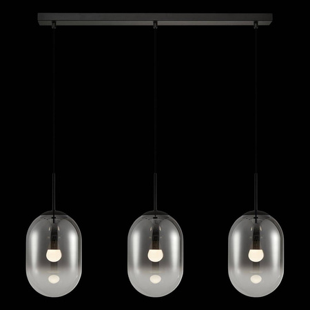 Lampa wisząca ALIAS BLACK 3 listwa (ML0321) - Milagro