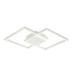 CEILING LIGHT 25W 3000K ALUMINUM&ACRYLIC DIMMABLE, SANDY WHITE (2027 Zambelis) - Zambelis