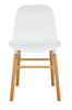 Krzesło IKAR białe - polipropylen, drewno bukowe (DC-1662) - King Home