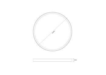 BOVE LAMPA SUFITOWA CZARNA/BLACK (MS748500R-3-BK) - Zuma Line