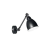 Kinkiet NEWTON AP1 kol. czarny (027852) Ideal Lux