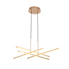 Lampa wisząca CRISS CROSS LED złota 78 cm (ST-MD240406-4 gold) - Step into Design