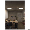 LED PANEL, 620x620, lampa sufitowa wpuszczana LED indoor, kolor biały 3000K UGR<19 (1003073) - SLV