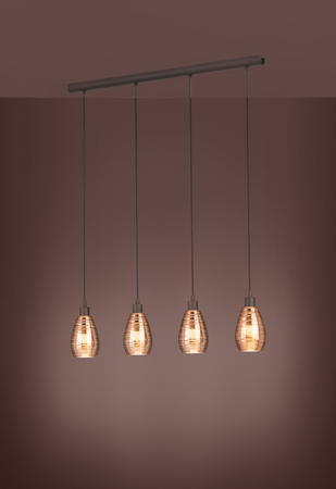 Lampa wisząca SIRACUSA brązowa (39507) - EGLO