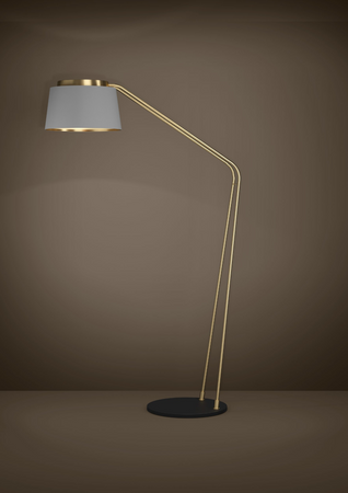 Lampa Podłogowa ALMERIMAR czarna (390174) - EGLO