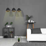 Lampa wisząca STUDIO BLACK 3xE27 (MLP8853) - Milagro