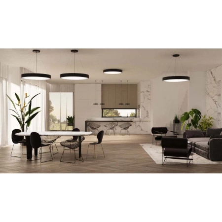 Lampa wisząca Sengo P 40 - Czarna (400 mm)   (5204) - Shilo