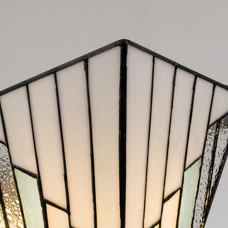 Kinkiet ze szkła witrażowego Alderley Vintage brąz (TF-ALDERLEY-WU) - Elstead Lighting