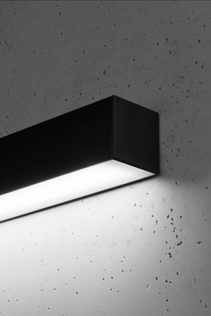 Kinkiet PINNE 200 czarny 4000K (TH.238) - Thoro Lighting