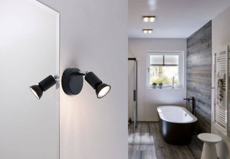 Spotlight Carolina IP44 GU10 230V Antracyt/ Metal (PL66750) - PAULMANN