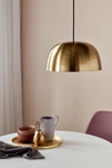 Lampa wisząca CERA Nordlux E27 60W Metal Mosiądz