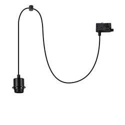 Zawiesie Hang Track Czarny 1xE27 3-obwodowy (ML2280) - Milagro