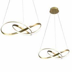 LAMPA WISZĄCA CAPPIO GOLD 36W LED (ML6772) - Milagro