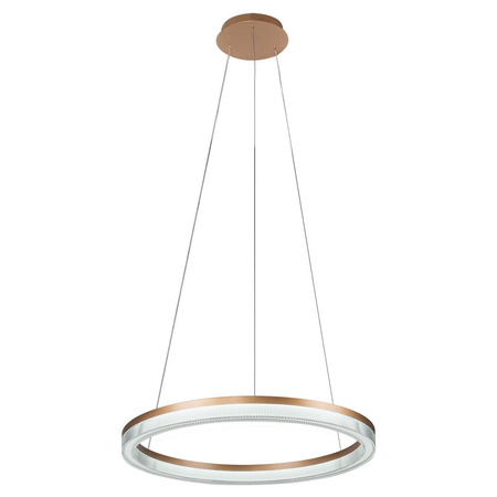 Lampa wisząca Midway Cristal mała (LP-033/1P S GD Cristal Triangle) - Light Prestige