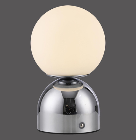 RUDI LAMPA STOŁOWA CHROM (19218-17) - Paul Neuhaus