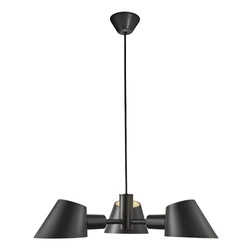Lampa wisząca STAY Nordlux E27 60W Aluminium Czarny