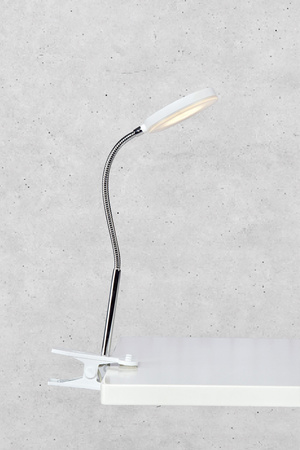 Lampa z klipsem FLEX Klip 1L LED Biały/Chrom