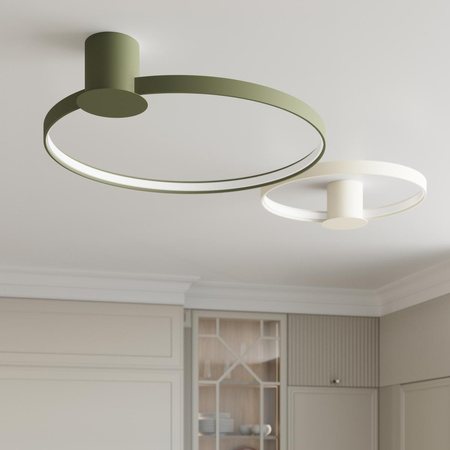 Plafon RIO 78 zielony oliwkowy LED 3000K (TH.390) - Thoro Lighting