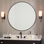 Elegancki kinkiet Solia Szczotkowany nikiel (KL-SOLIA-1W-BNB) - Elstead Lighting