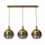 Lampa wisząca MONTE GOLD 3xE27 (MLP8402) - Milagro