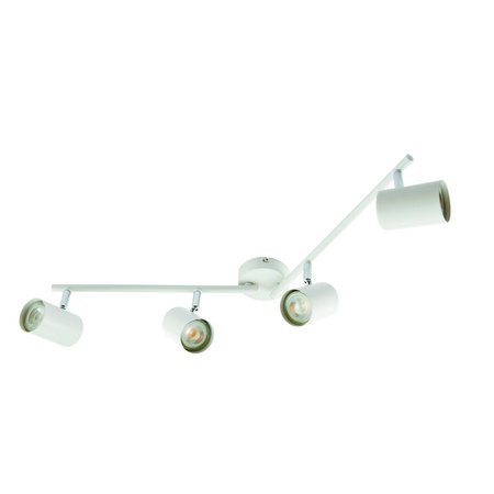 Lampa sufitowa Arezzo 4lt bar white 7W (73686) - Saxby