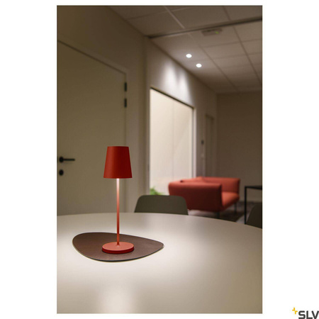 Przenośna lampa VINOLINA TWO 2200/2700/3000 K, TOUCH,  czerwona (1007694) - SLV