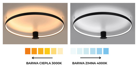 Lampa sufitowa RIO 110 biały LED 4000K (TH.135) - Thoro Lighting