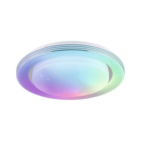 Panel Rainbow Dynamic 22W RGB Zmienna Biel Biały/chrom (PL70546) - PAULMANN