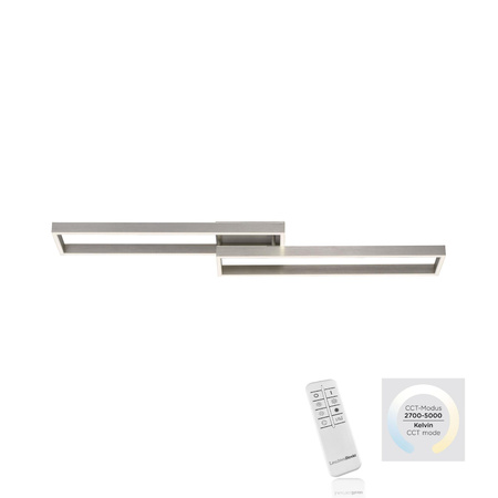 PAAN LAMPA SUFITOWA SREBRNY (6231-55) - Paul Neuhaus