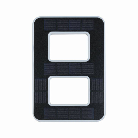 Outdoor Solar numer domu 8 3000K IP44 Wymienny akumulator (PL79849) - PAULMANN