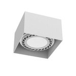 Plafon Cage out 0-1 - Biały (85 mm)   (1268) - Brosline