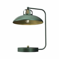Lampka biurkowa FELIX GREEN/GOLD 1xE27 (MLP7711) - Milagro