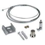 ADJUSTABLE WIRE 2M FOR 3 CIRCUIT LIGHTING TRACK 100-240V (19414 Zambelis) - Zambelis