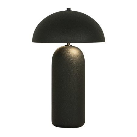 TABLE LIGHT 2XE27 MAX 40W CERAMIC BLACK (23006 Zambelis) - Zambelis